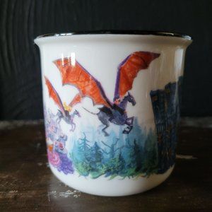 Owlcrate Harry Potter Year 5 Order of the Phoenix Coffee Mug Cara Kozik Design